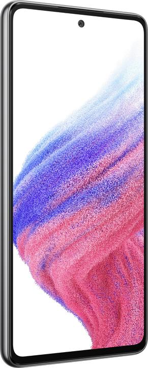 Actual product image Samsung Galaxy A53 5G EU (128 GB, Awesome Black, 6.50", Dual SIM, 5G)