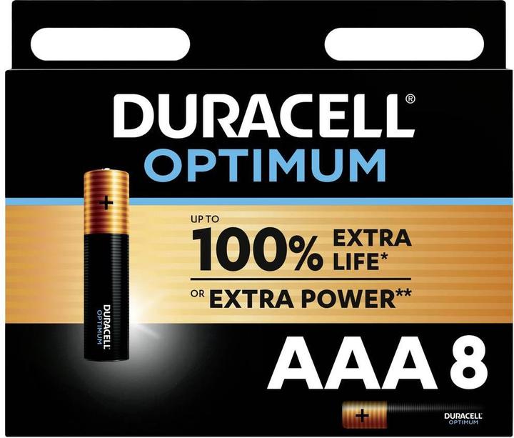 Image du produit Duracell Optimum AAA set de 8 (8 pcs, AAA)