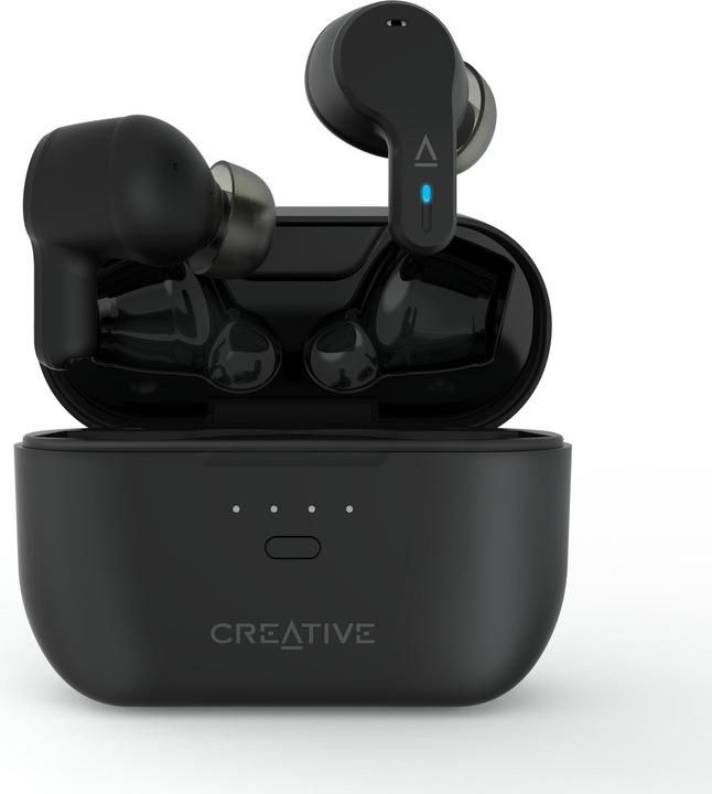 Actual product image Creative Zen Air Pro (black, Bluetooth, USB-C) (33 h, Wireless)