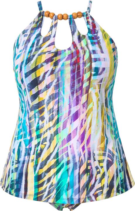 Produktbild Ulla Popken Tankini, Animal-Streifen, Softcups, Cut-Outs (50 B)