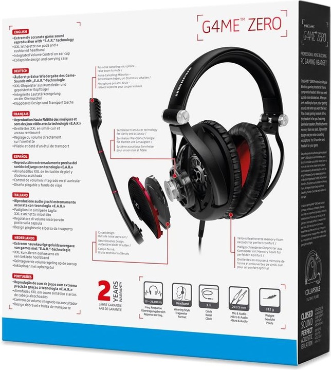 Actual product image EPOS Game Zero (Cable)