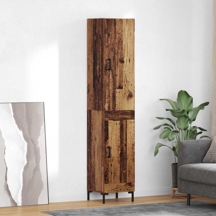Produktbild vidaXL Modernes Highboard (34 x 34 x 180 cm)