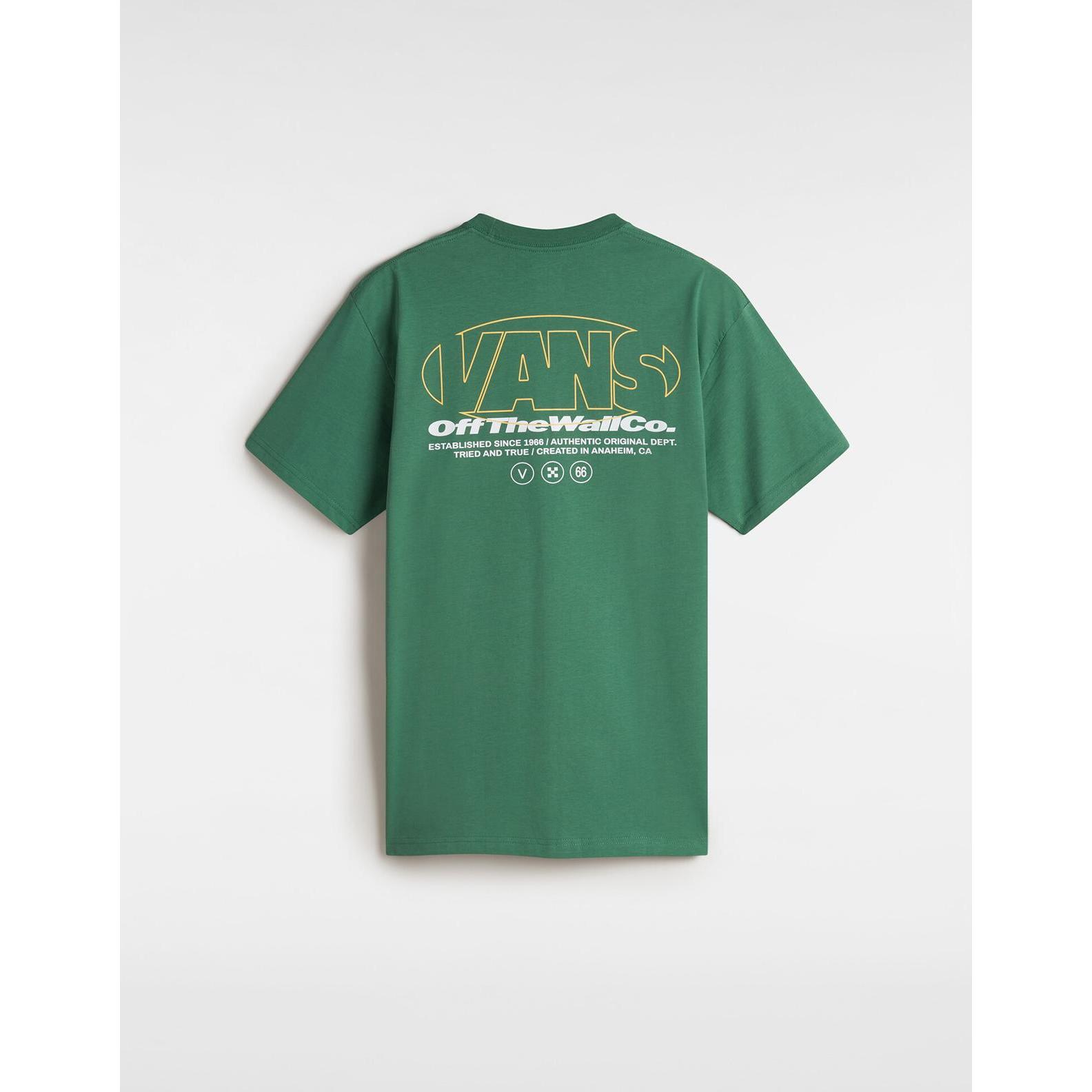 Thumbnail - Vans, Herren, Shirt, Major Type S/S, Grün, (XL)