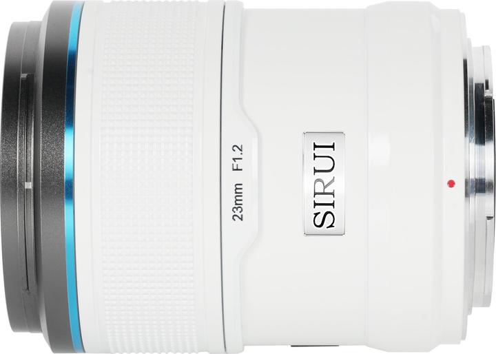 Actual product image Sirui Sniper 23mm F1.2 APSC Auto-Focus Lens (Sony-E Mount, White) (Sony E, APS-C / DX)