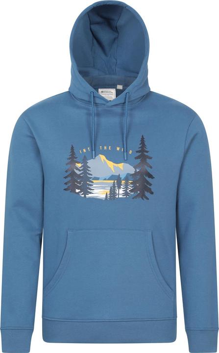 Immagine prodotto Mountain Warehouse Into The Wild Felpa con Cappuccio Uomo (XS)