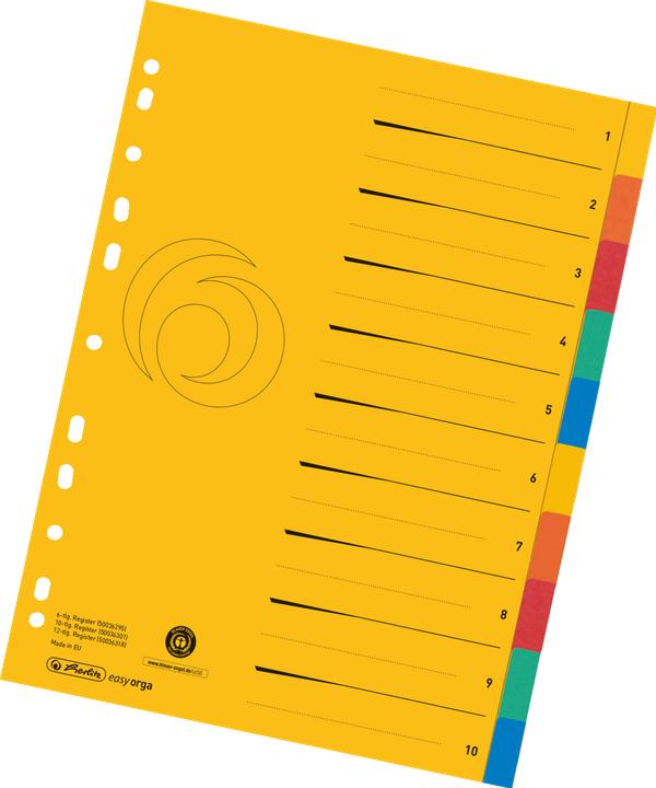 Actual product image Herlitz Cardboard register