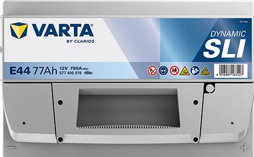 Image du produit Varta Silver Dynamic E44 (12 V, 77 Ah, 780 A)