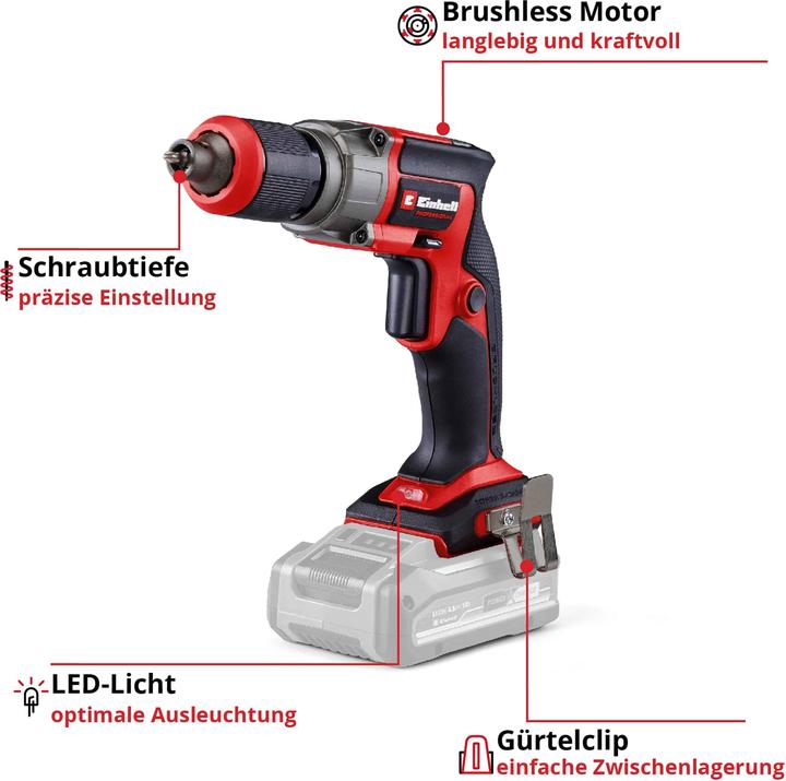 Produktbild Einhell TP-DY 18 Li BL - Solo 4261010 Akku-Trockenbauschrauber 18 V (Batteriebetrieb)