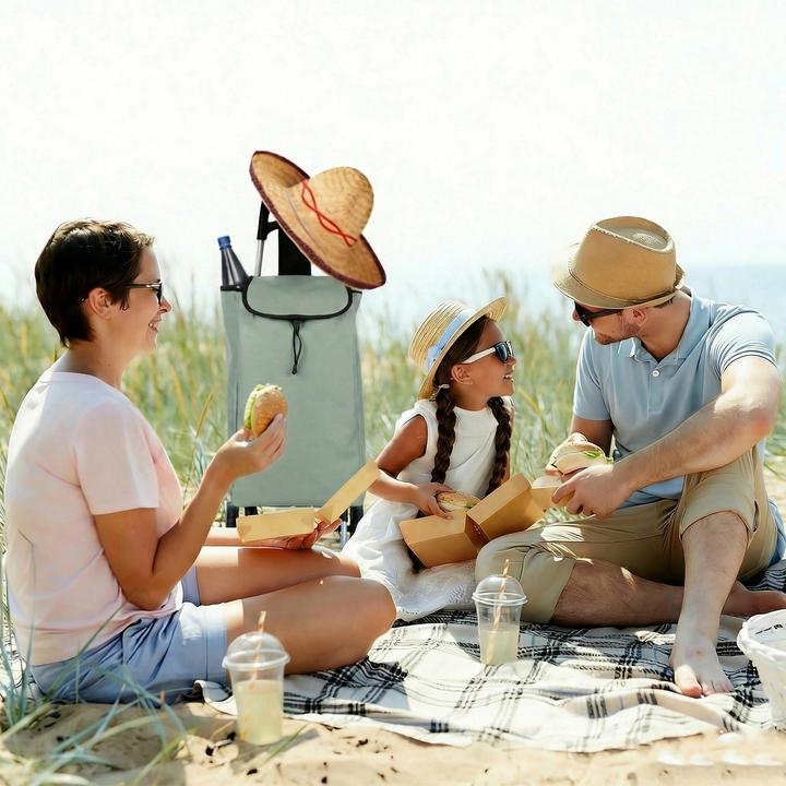 Produktbild Relaxdays Einkaufstrolley