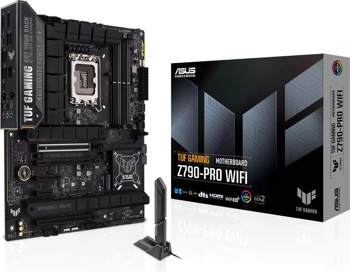 Actual product image ASUS TUF GAMING Z790-PRO WIFI (LGA 1700, Intel Z790, ATX)