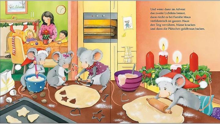 Produktbild Loewe Wunderbare Weihnachten mit Familie Maus
