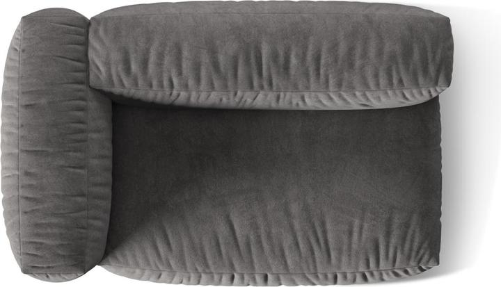 Image du produit Micadoni Chauffeuse Gauche, "Martina", 1 Place, 160x106x75 Fabriqué en Europe (Canapé modulaire, 1 place)