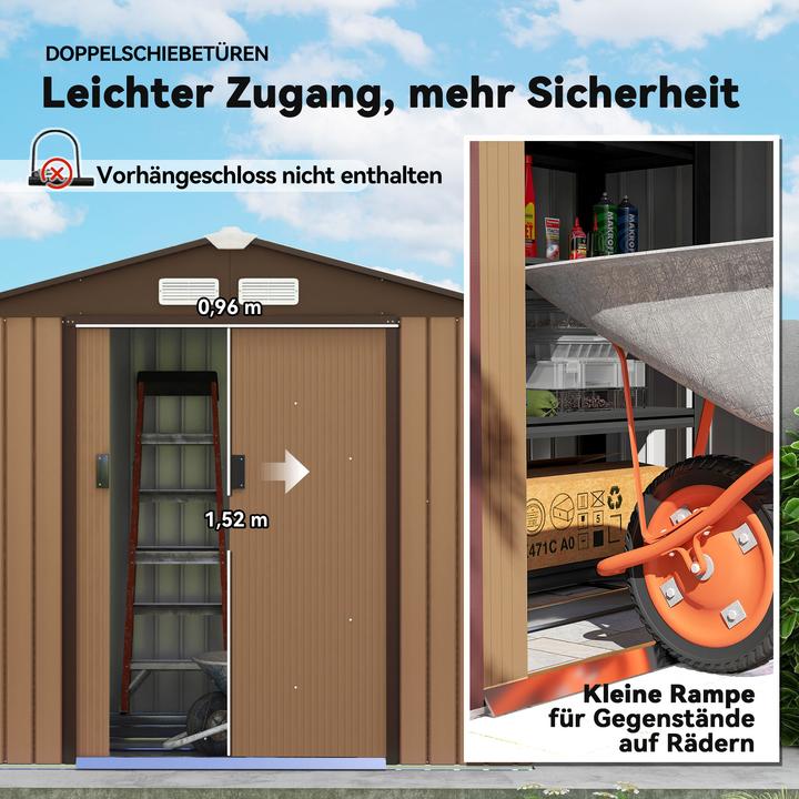Produktbild Outsunny Gartenschuppen