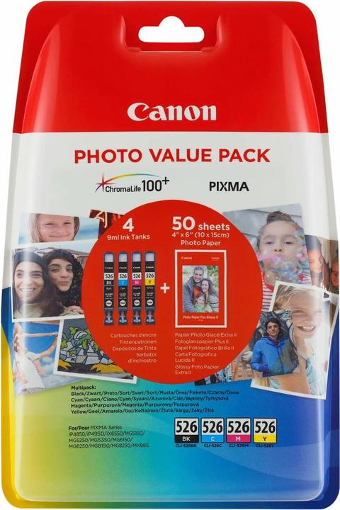 Produktbild Canon CLI-526 (M, BK, C, Y)