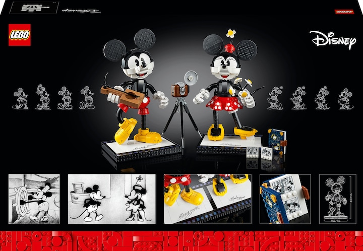 Actual product image LEGO Mickey Mouse and Minnie Mouse (43179, LEGO Disney, LEGO Rare Sets)