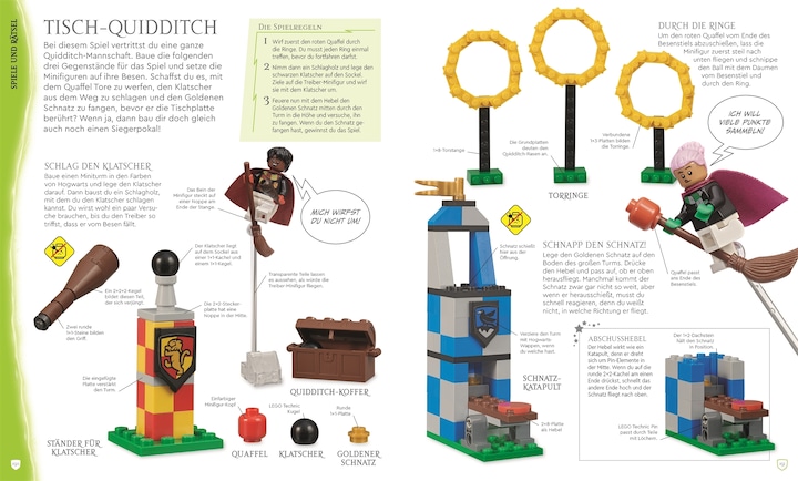Immagine prodotto LEGO® Harry Potter™ Ideen Buch (Tedesco, Julia Marzo, Hannah Dolan, Birgit Reit, 2024)