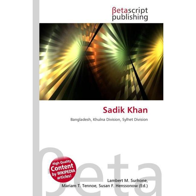 Thumbnail - Sadik Khan, Ratgeber von Lambert M. Surhone, Mariam T. Tennoe, Susan F. Henssonow