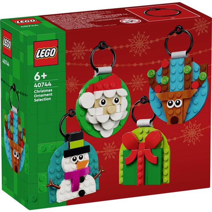 Produktbild LEGO Verschiedene Christbaumanhänger, Kinder Spielzeug zum Bauen (40744, LEGO Icons)