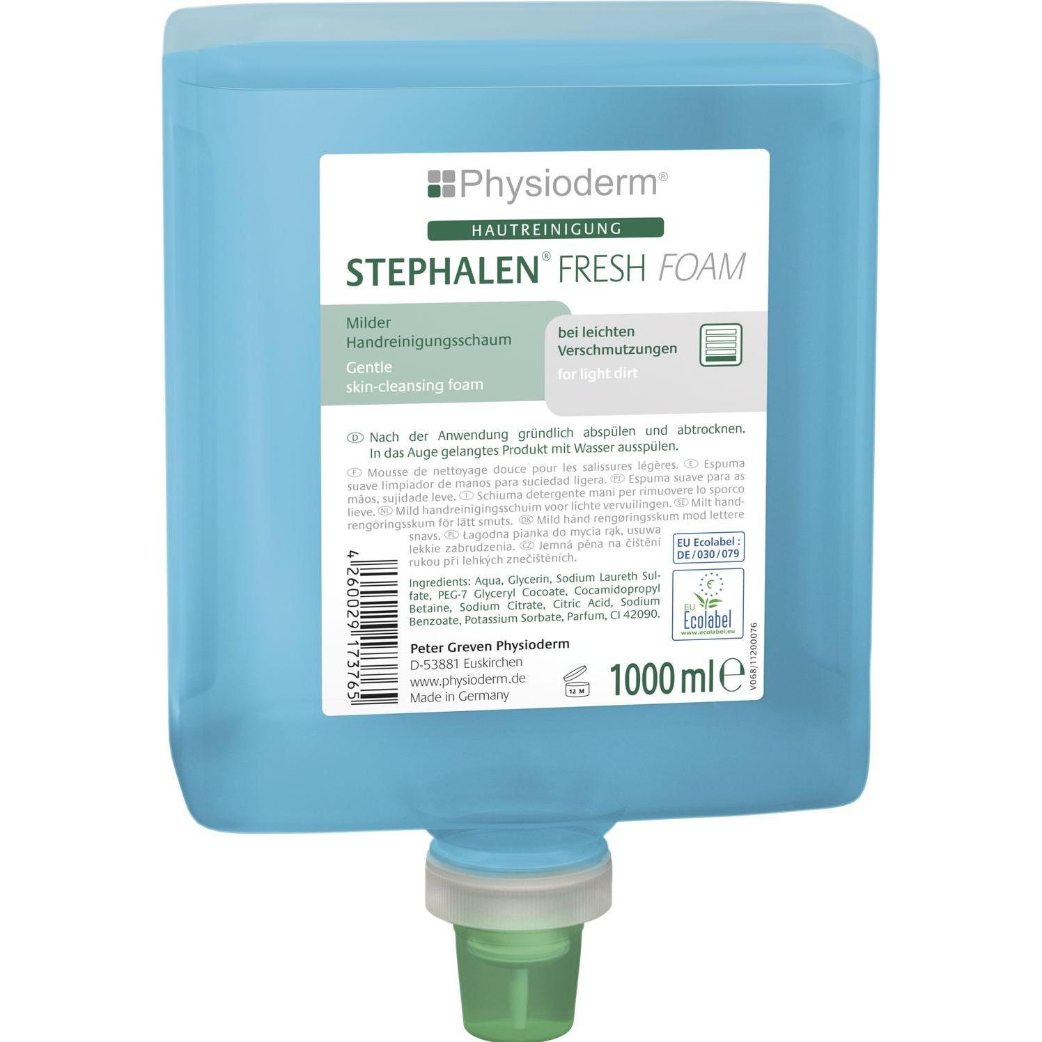 PGP, Handcreme, Hautreinigungsschaum Stephalen Fresh Foam 1 L gegen leichte Verschmutzung (1000 ml)