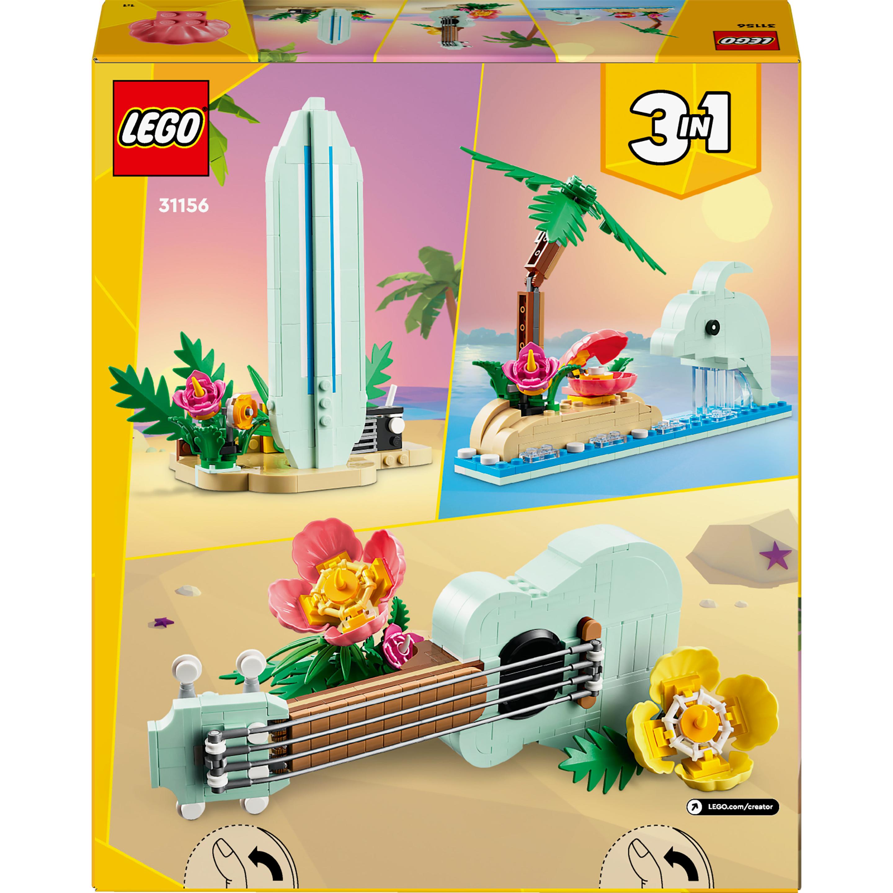 Lego Ukulele Tropicale Creatore (31156, Lego Creator 3-In-1)