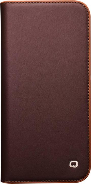 Immagine prodotto QiAlino Coperchio Flip Marrone scuro opaco (Apple iPhone 15)