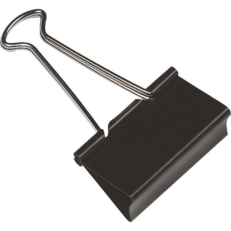 Q-Connect, Büroklammer, Foldback-Clips (10 x)