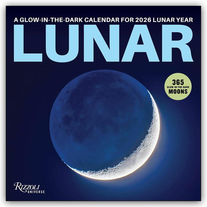 Actual product image Lunar - Mond 2026 - Wandkalender