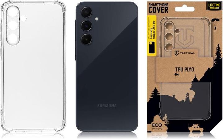 Image du produit NoName Tactical TPU Plyo Kryt pro Samsung Galaxy A55 Transparent (Samsung Galaxy A55)