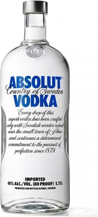 Produktbild Absolut Vodka 175 cl (1 x 175 cl)