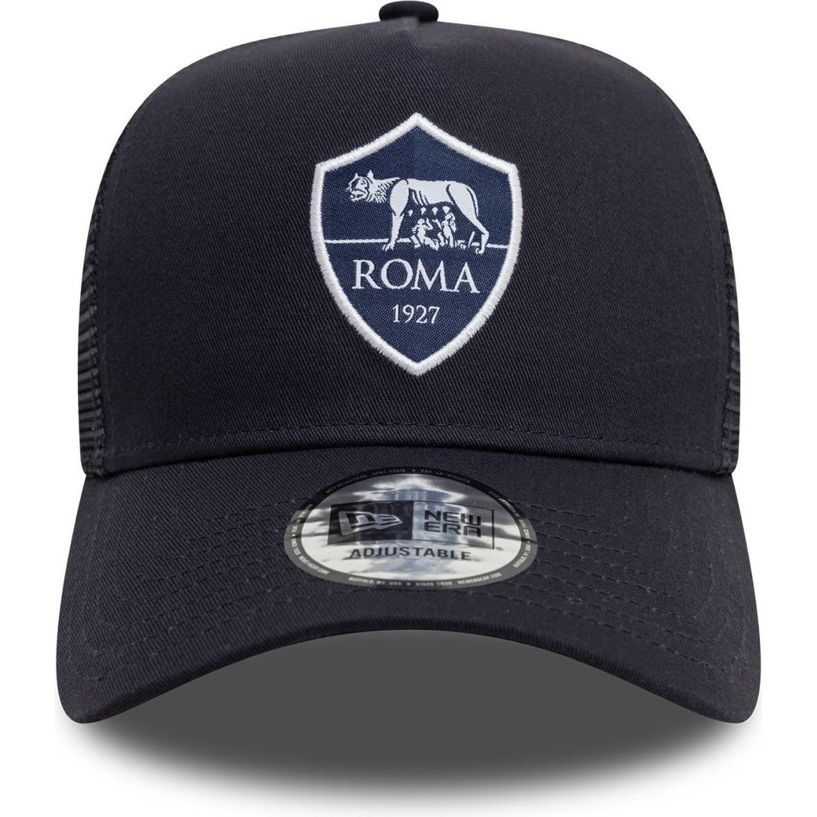 Thumbnail - New Era, Cap, A-Frame Mesh Trucker Cap - AS Rom navy