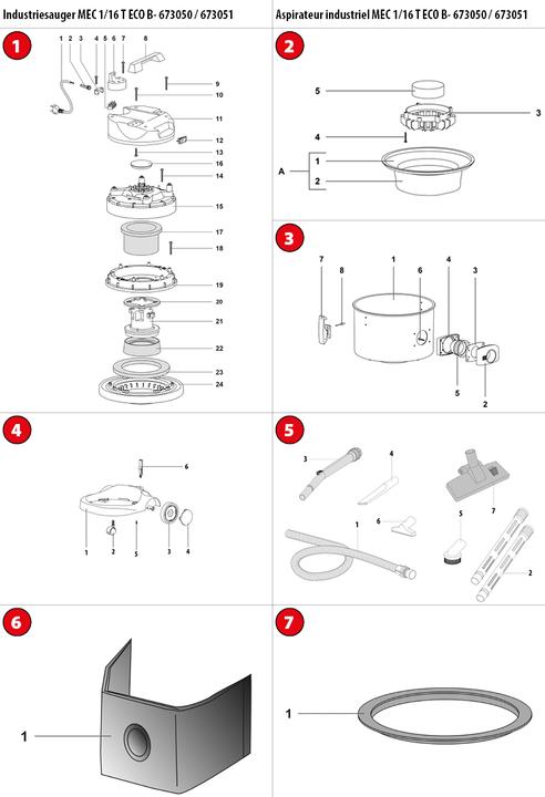 Produktbild Proton Industriesauger MEC 1/16 T Eco B (Trockensauger)