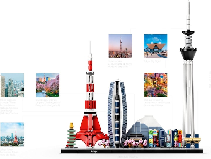 Productafbeelding LEGO Architecture End-Of-Live Set Tokio - 21051 NEU! Teile 547x (21051)