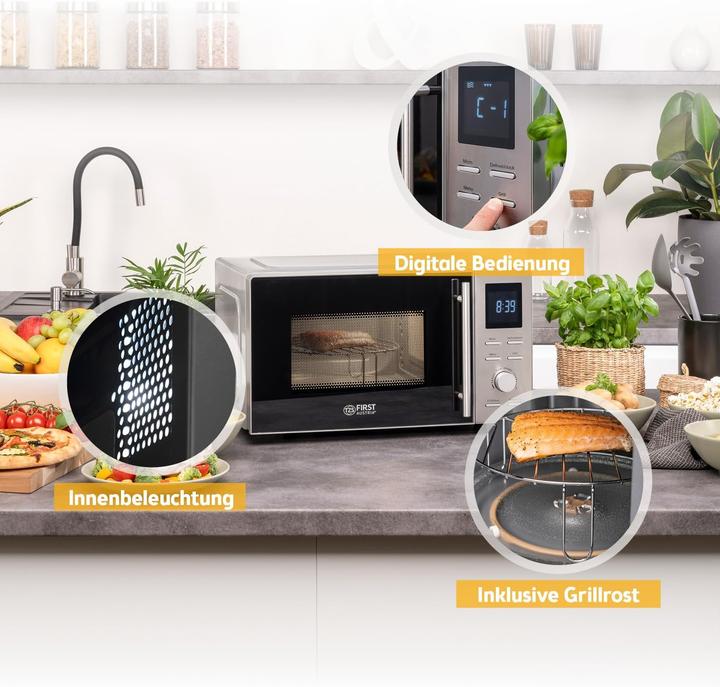 Actual product image TZS First Austria 2-in-1 microwave with grill (20 l)