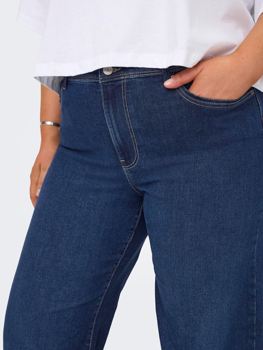 Immagine prodotto Only CARSALLY Mittlere Taille Weiter Beinschnitt Jeans Jeans mit weitem Bein (W42/L30)