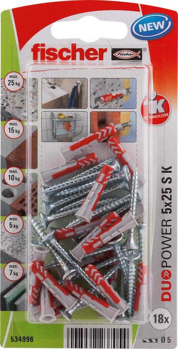 Fischer DuoPower 5x25 S K