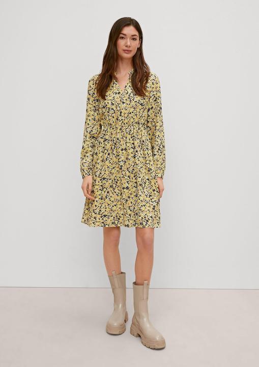 Actual product image Comma Kleid Crêpe-Kleid aus Viskose (42)