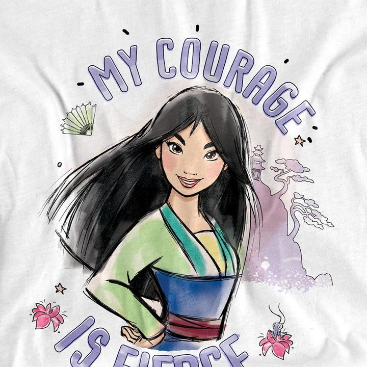 Produktbild Mulan My Courage Is Fierce TShirt (L)