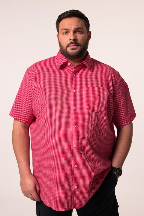 Actual product image Men+ Karohemd, Halbarm, Kentkragen, Seersucker, Comfort Fit (4XL)