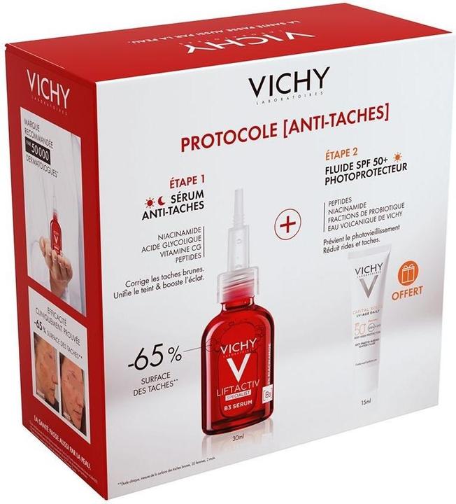 Produktbild Vichy Liftactiv B3 Specialist Anti-Aging Serum und Sonnenschutz-Fluid SPF50 - 30 ml und 15 ml (30 ml)