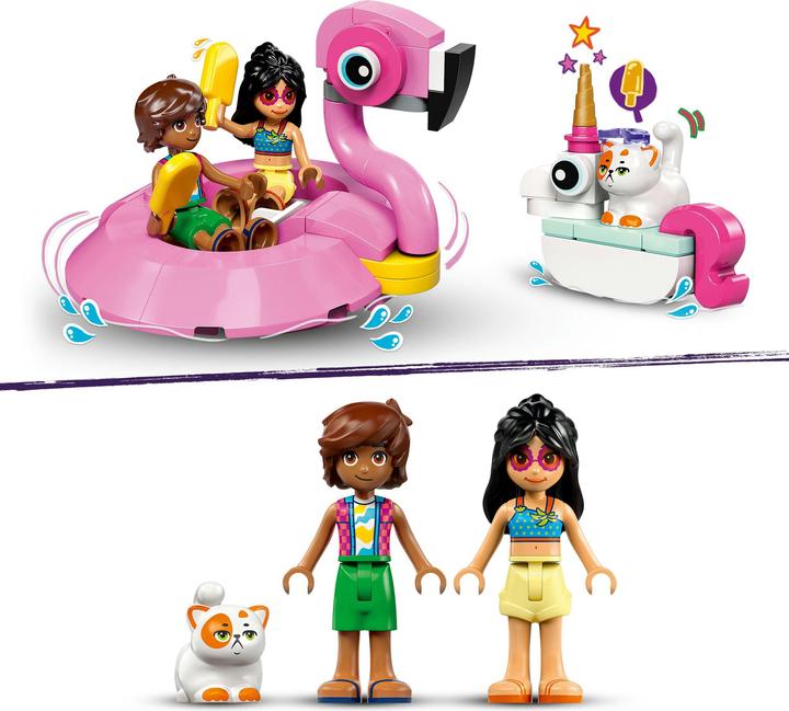 Produktbild LEGO Poolparty mit Einhorn und Flamingo (LEGO Friends)