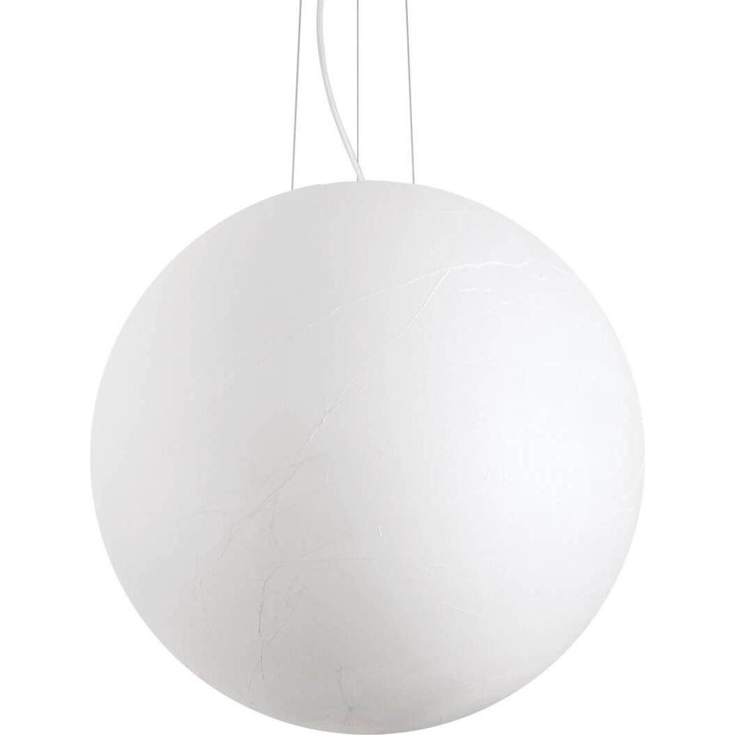 Ideal lux, Pendelleuchte, CARTA Pendelleuchte E27 ⌀600mm dimmbar Weiss 272139 (E27)