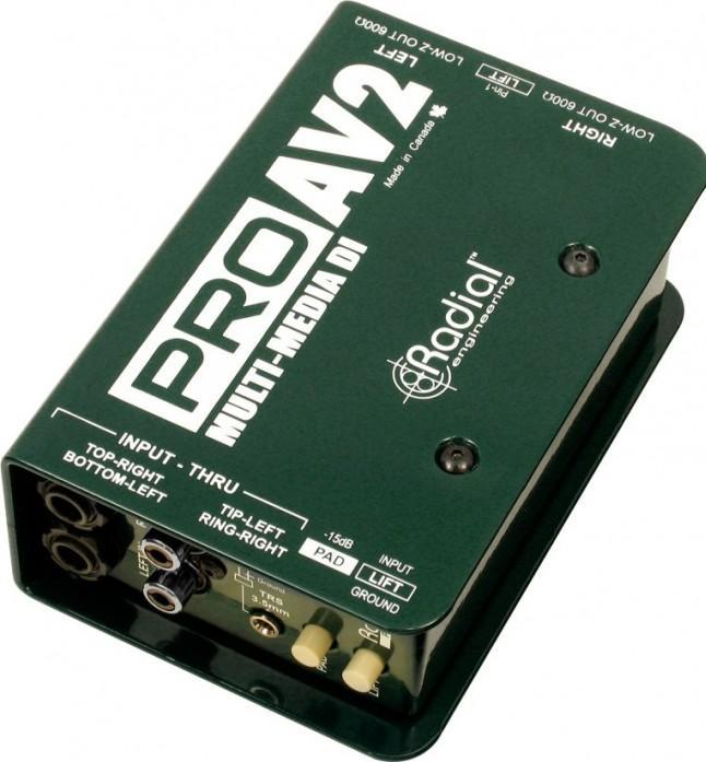 Image du produit Radial ProAV2 (Passif, Couples)