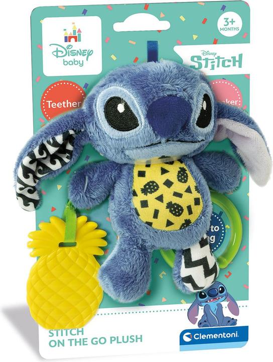 Productafbeelding Clementoni Baby Stitch Zachte Rammelaar Blauw