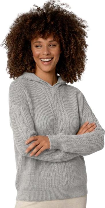 Actual product image Bellemere Pullover Single Cable Superfine Merino Pullover (M)