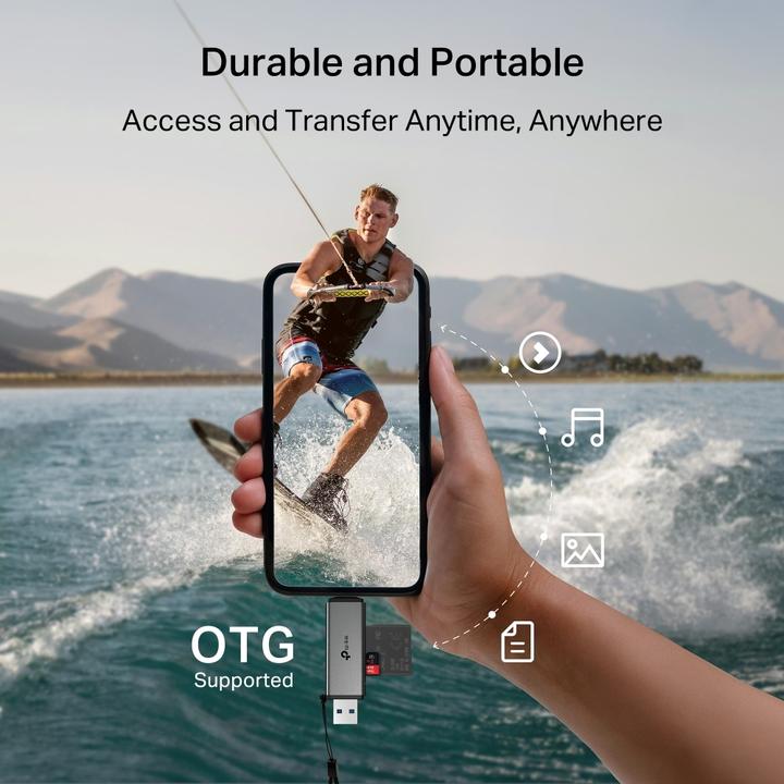 Produktbild TP-Link USB3.0 TYPE-C SD 3.0 ADAPTER (USB 3.1)