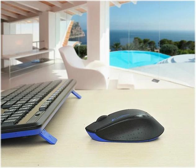 Produktbild Logitech Funkset MK345 - US INTL - 2,4 GHz - INTNL (Eng. Int., Kabellos)