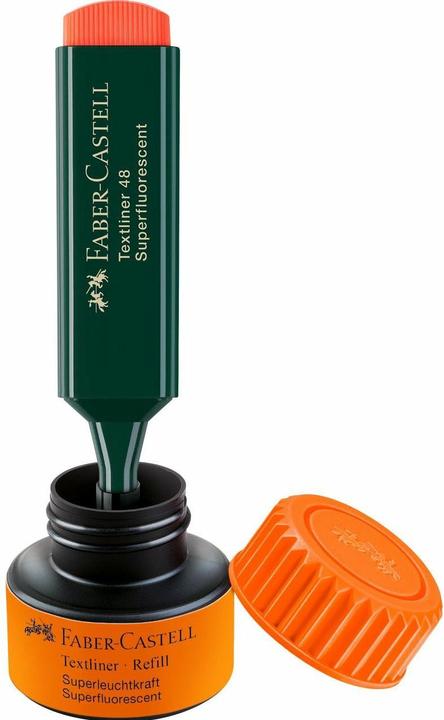 Productafbeelding Faber-Castell Markeerstift 1549 Navulling (Oranje, 1 x)