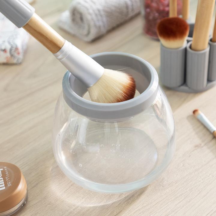 Actual product image Sandisk Automatic Makeup Brush Cleaner and Dryer Maklin InnovaGoods