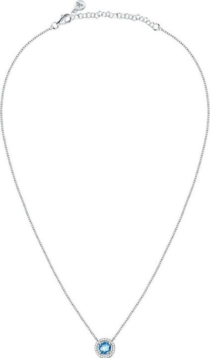 Image du produit Morellato TESORI PEND.CZ/AQUAMARINE 40+5 (Argent)