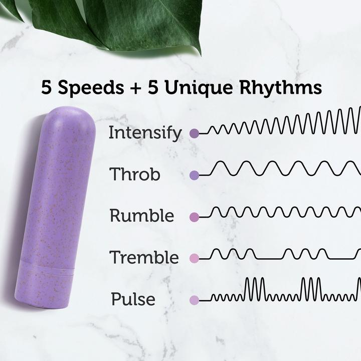 Produktbild Gaia Eco Wiederaufladbarer BulletVibrator â Flieder